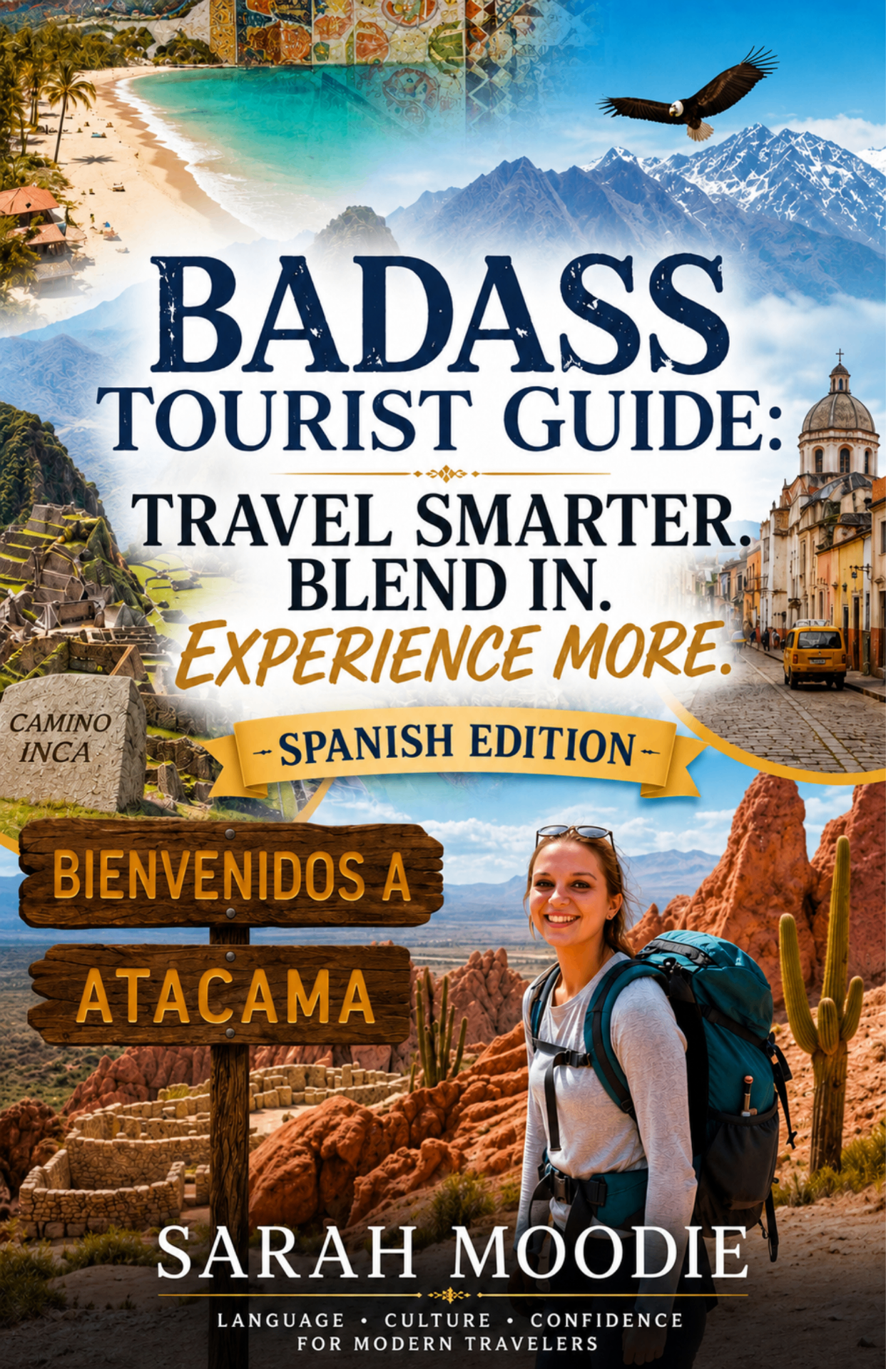 Badass Tourist Guide: Spanish Edition book cover